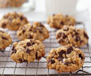 Biscuits à l'avoine, au beurre d'arachide et au chocolat