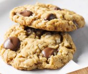 Biscuits à l'avoine et aux brisures de chocolat