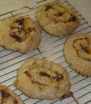 Biscuits roulés aux dattes