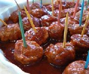 Boulettes de viande aigres-douces pour l'apéro