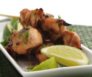 Brochettes de poulet au citron