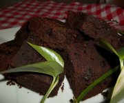 Brownie aux haricots noirs