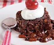 Brownies aux amandes et fudge chaud à la mijoteuse