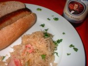 Choucroute strasbourgeoise au vin blanc