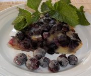 Clafoutis aux bleuets