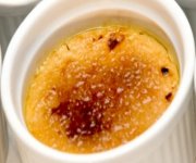 Crème brûlée à l'espresso