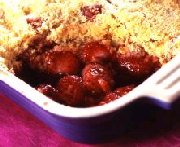 Crumble aux fraises