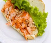 Délicieux sandwich de homard 