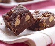 Fudge aux amandes grillées