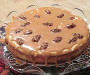 Caramel Praline Cheesecake 