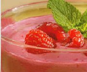 Mousse aux petits fruits rouges