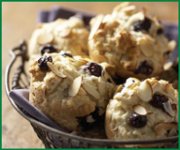 Muffins aux bleuets et amandes