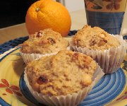 Muffins aux épices et aux arachides