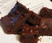 Brownie aux haricots noirs