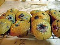 Muffins aux petits fruits