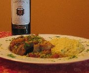 Osso bucco et risotto alla milanese