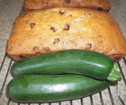 Pain aux courgettes et aux brisures de chocolat