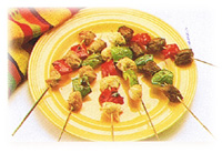 Brochette de poulet Satay