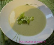 Potage de pommes et céleri