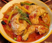 Poulet à la provençale 1