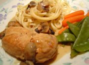 Poulet au vin blanc