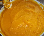 Purée de citrouille