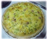 Quiche jambon et goberge