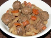 Ragoût de boulettes (Mijoteuse)