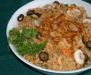 Riz aux amandes