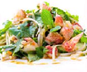 Salade de homard et sa vinaigrette asiatique