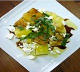 Salade de melon d'eau du Québec et feta grec