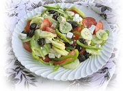 Salade grecque à la feta