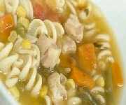 Soupe à la dinde et aux légumes à l'ancienne