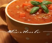 Soupe tomates et riz