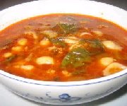 Soupe tunisienne à l'agneau