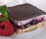 Suprêmes au chocolat et framboises