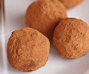 Truffes à la crème au chocolat